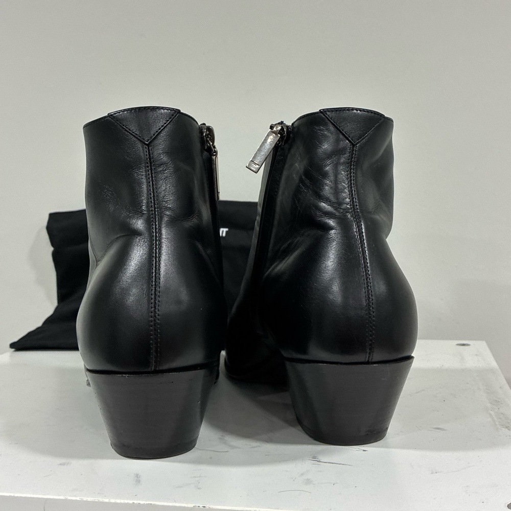 Saint Laurent 40MM Black Ankle boot Size EU 42 USA 9 - Picture 5 of 12